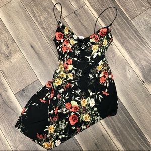 Floral midi dress